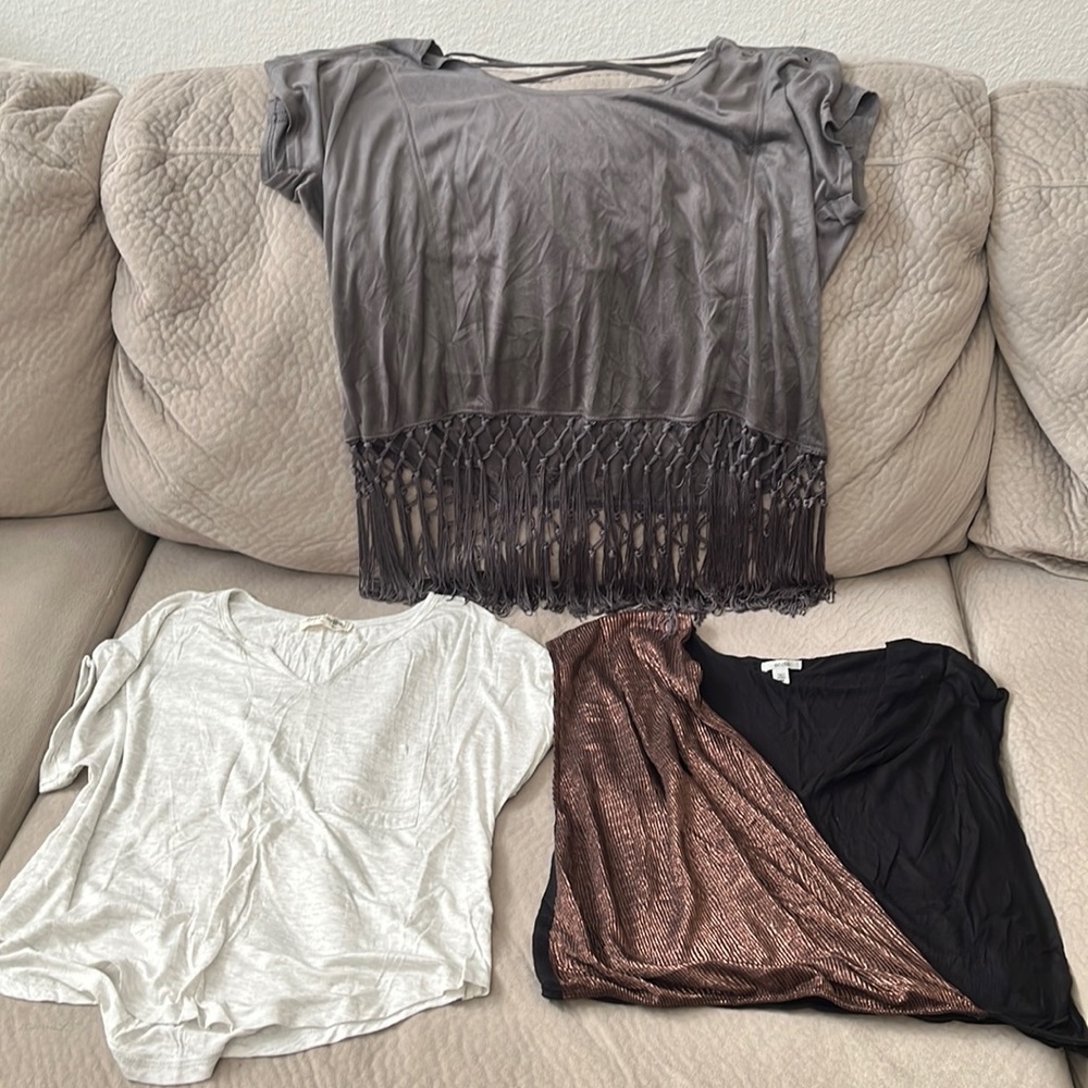 Medium Crop Top Trio